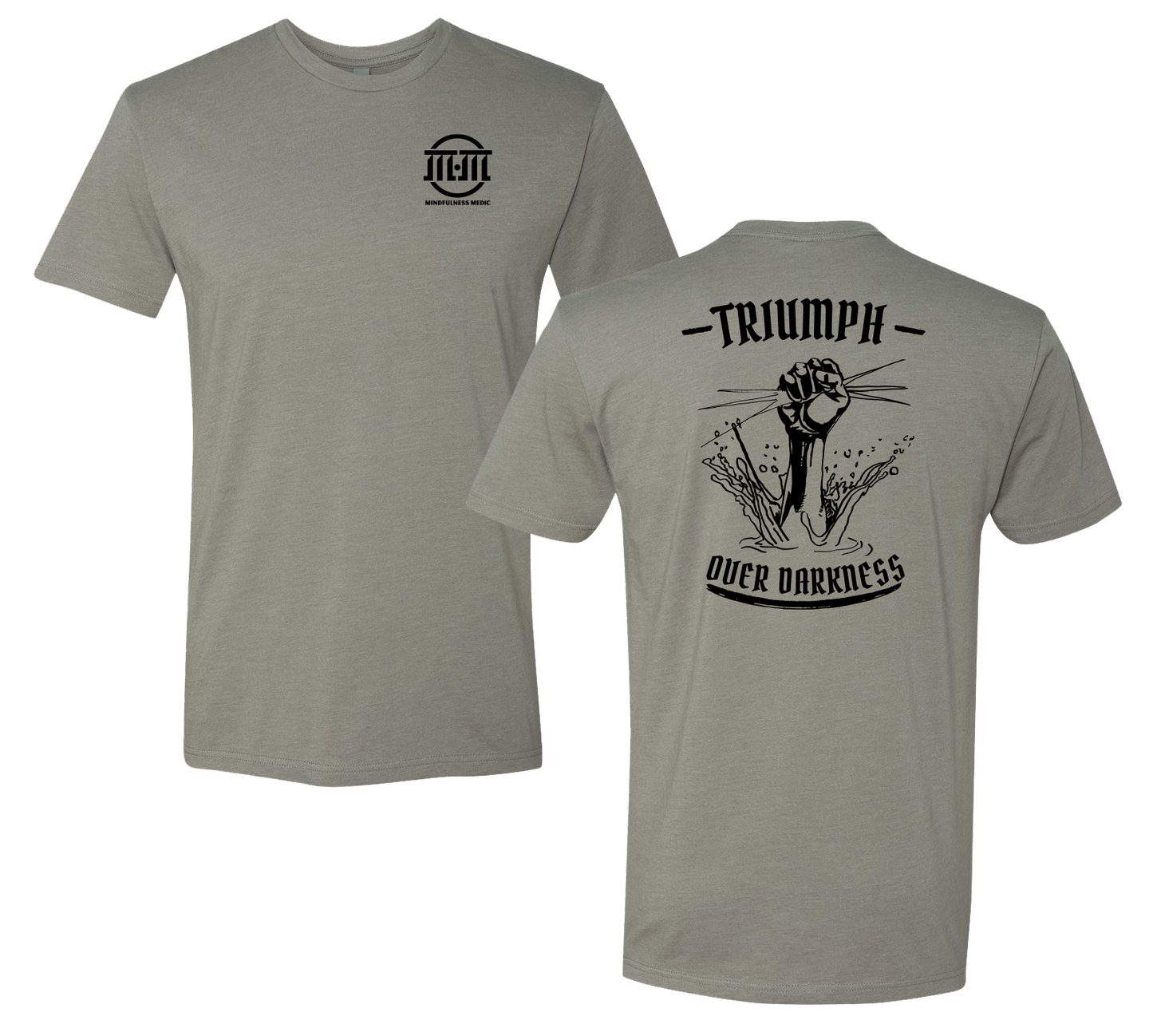 Triumph Over Darkness (Fitness Pillar) | T-Shirt